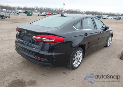 2019 Ford Fusion Hybrid Se из США, поврежденный, VIN 3FA6P0LU6KR278589